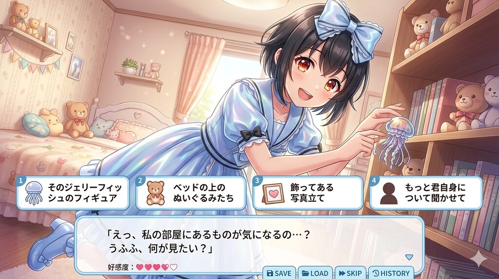 恋愛シュミレーションゲーム　ナチュじょ