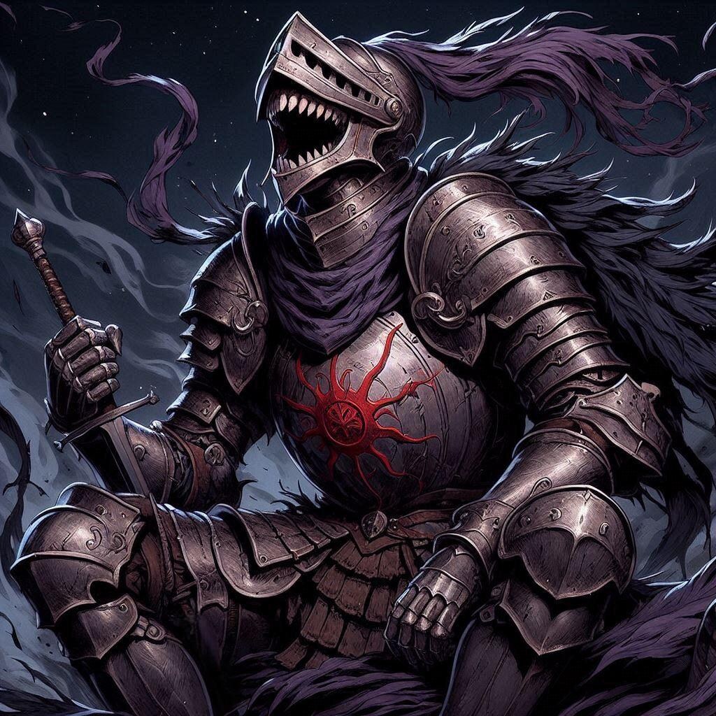 笑うリビングアーマー