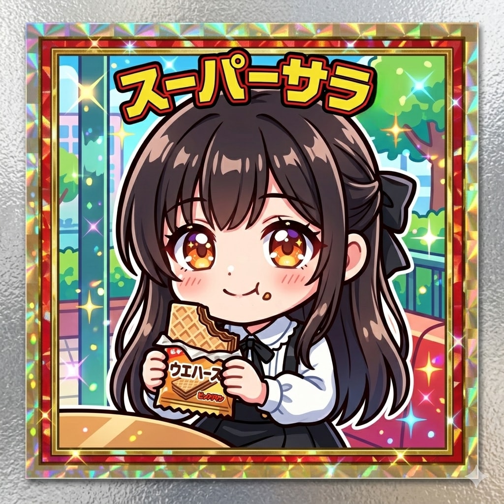 ウエハースはオマケ