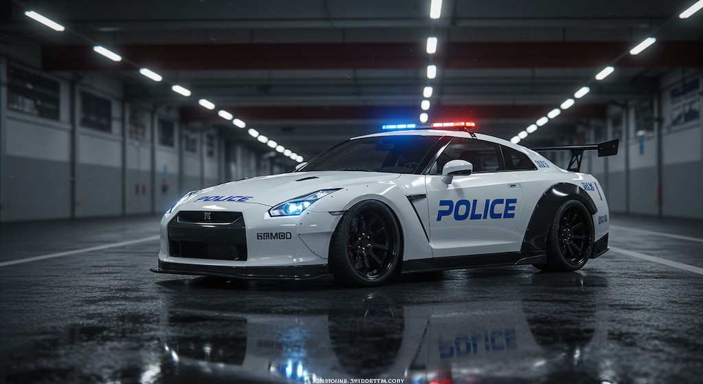 R35 GT-Rパトロールカー