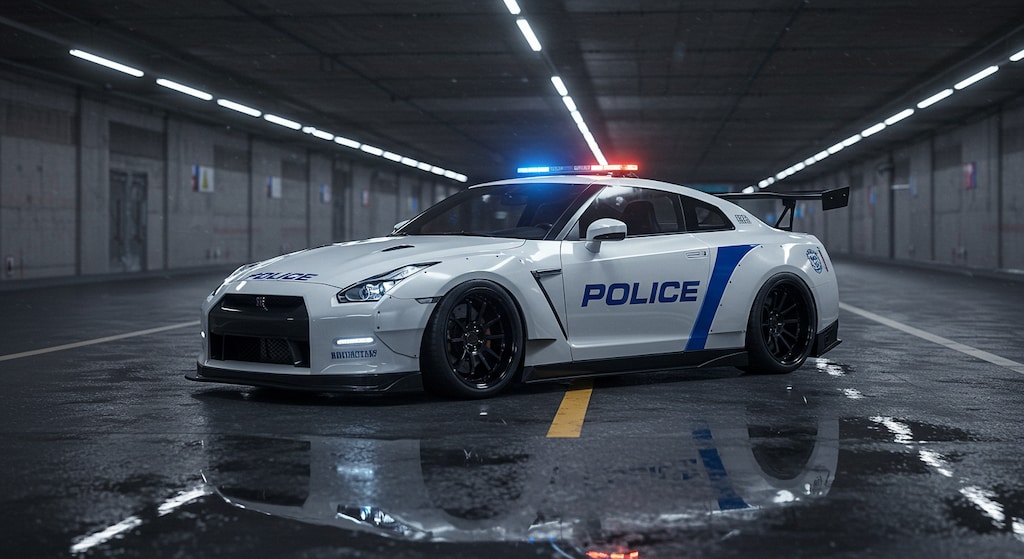 R35 GT-Rパトロールカー