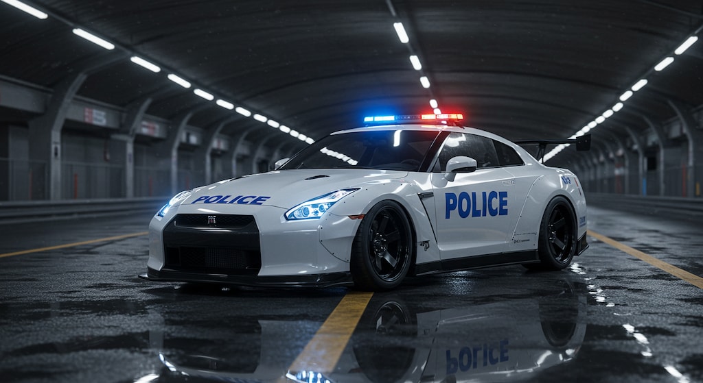 R35 GT-Rパトロールカー