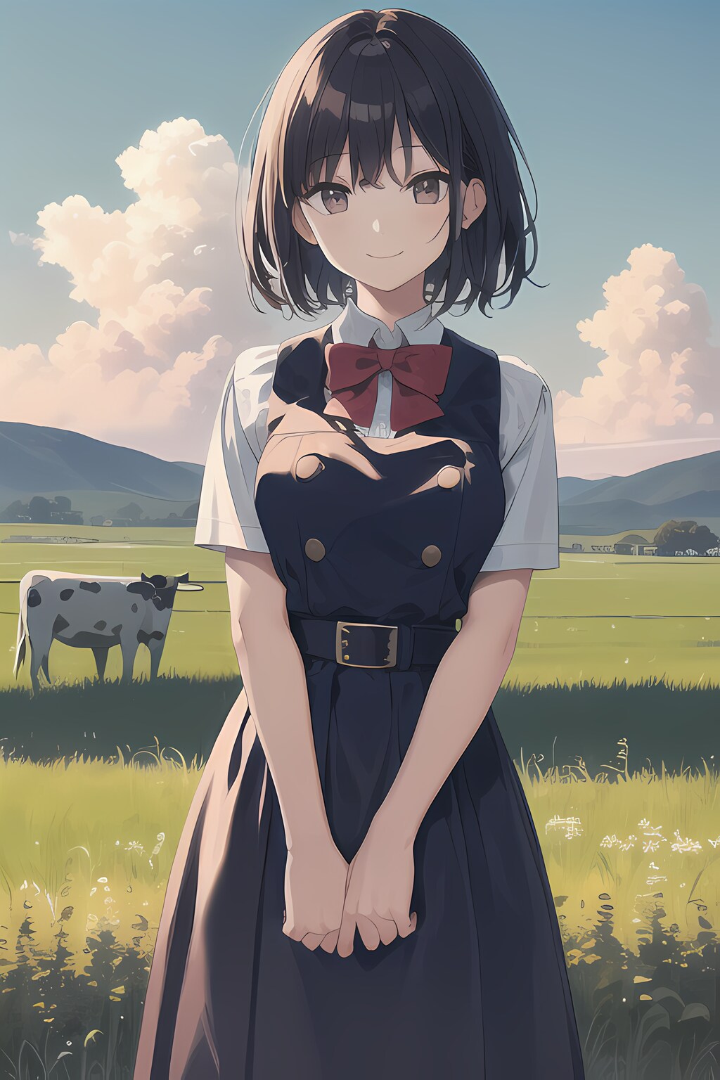 牧場見学に来ました