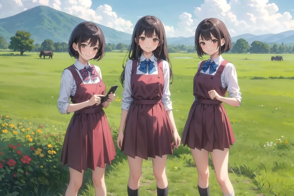 牧場見学に来ました