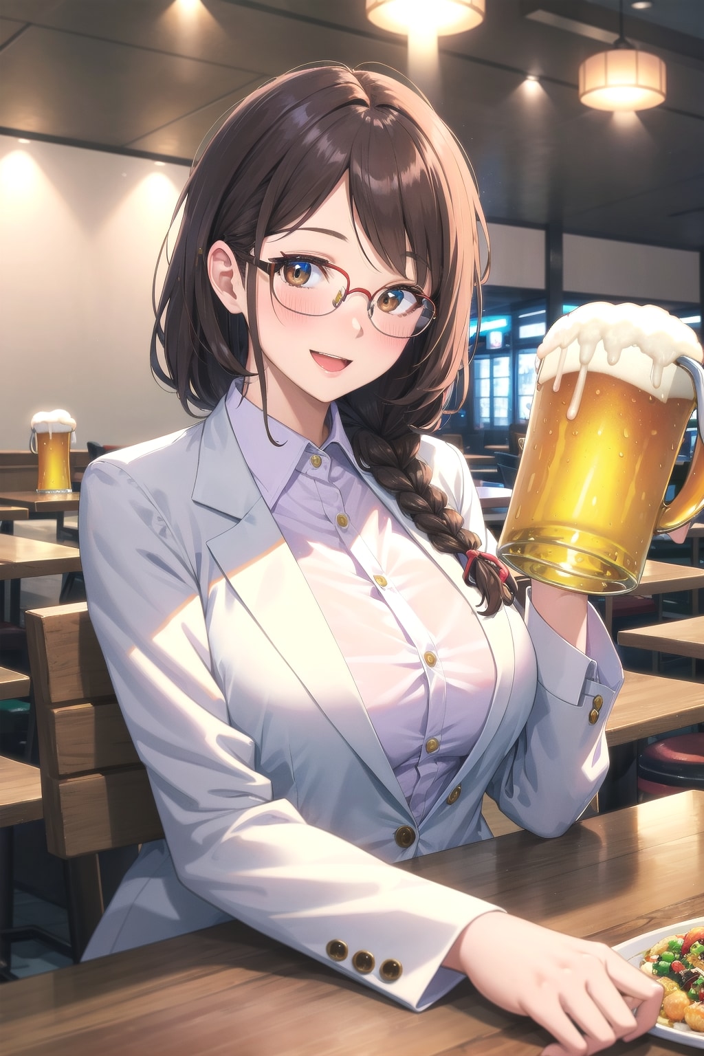 家族には決して見せられない酒癖の悪い忘年会りえさん