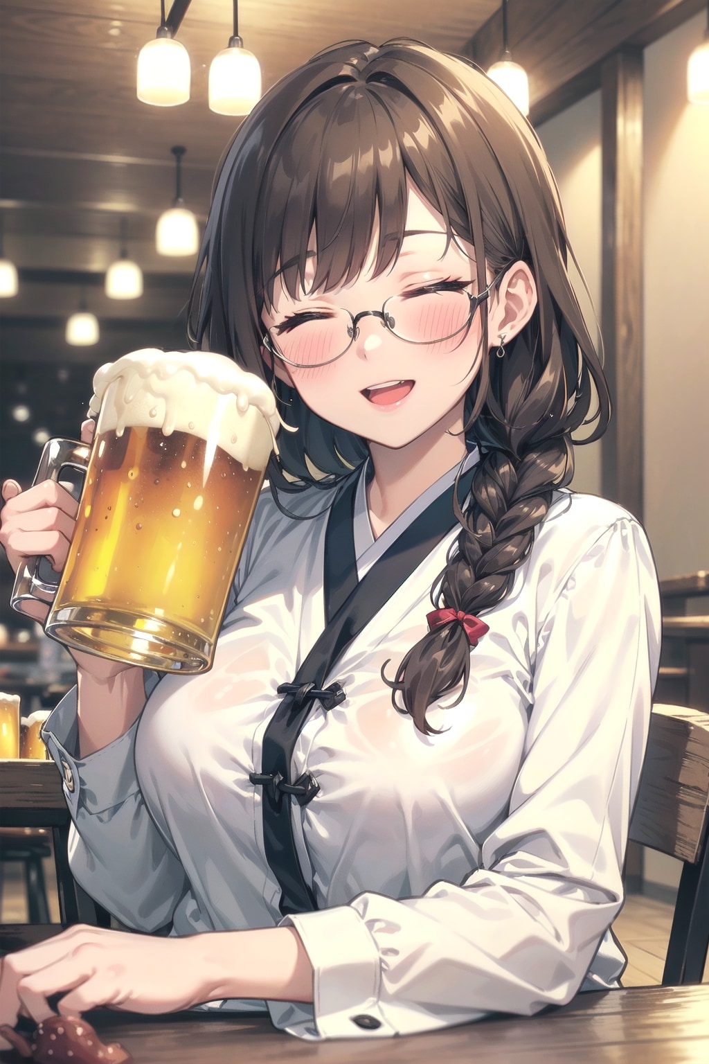 家族には決して見せられない酒癖の悪い忘年会りえさん