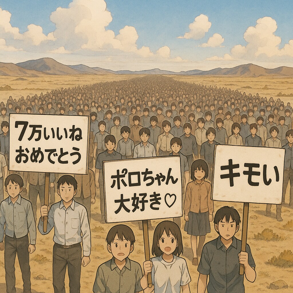 70000いいねありがとうございます