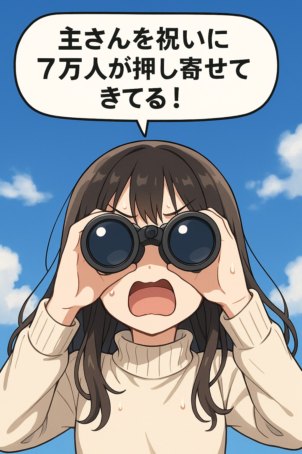 70000いいねありがとうございます