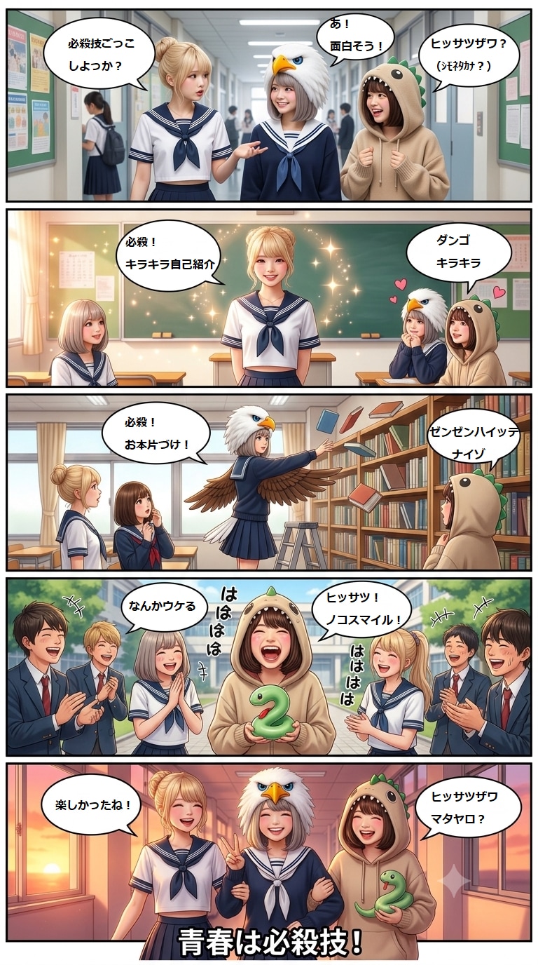 ノコと金団子　必殺技編