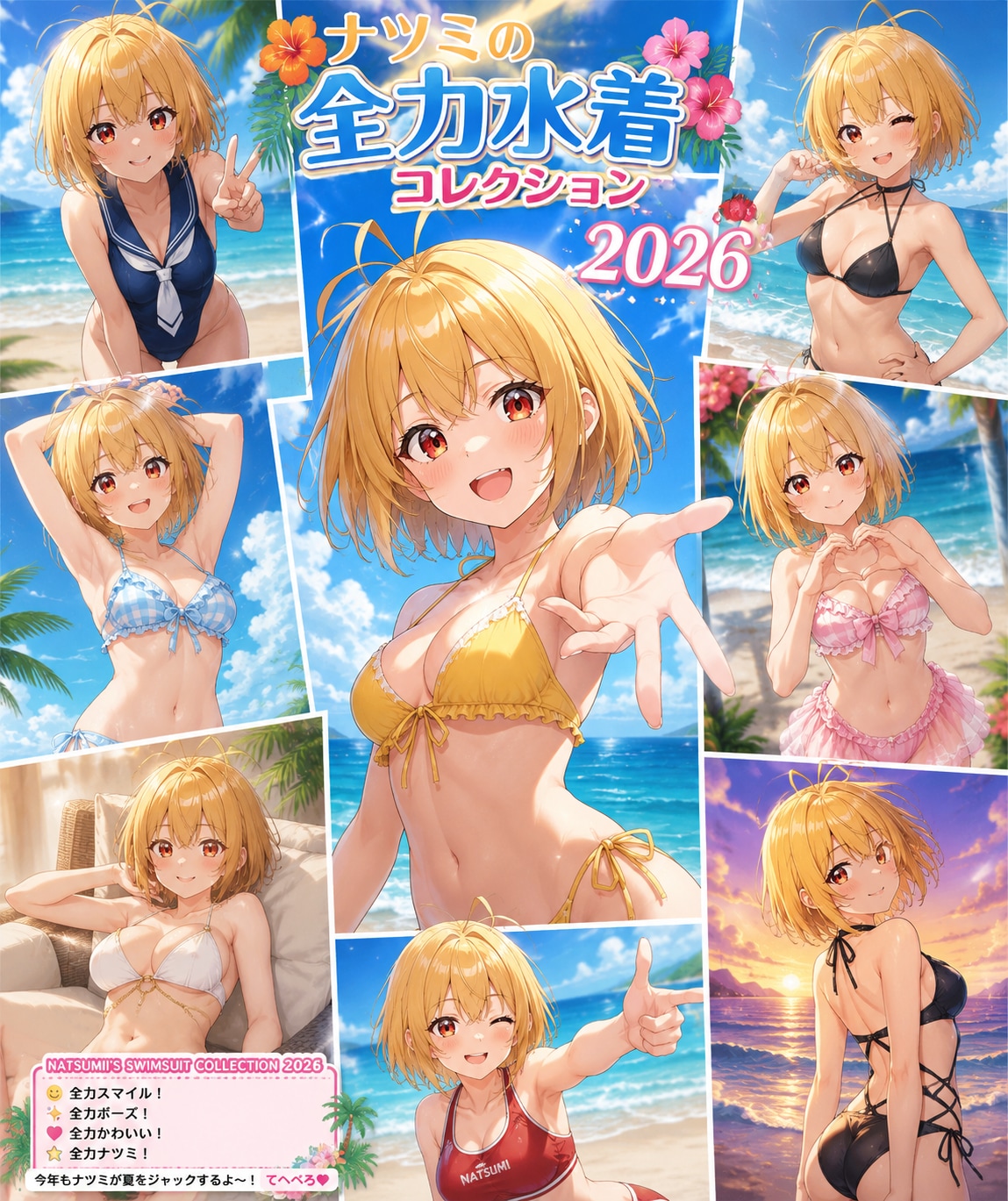 ナツミの全力水着コレクション2026