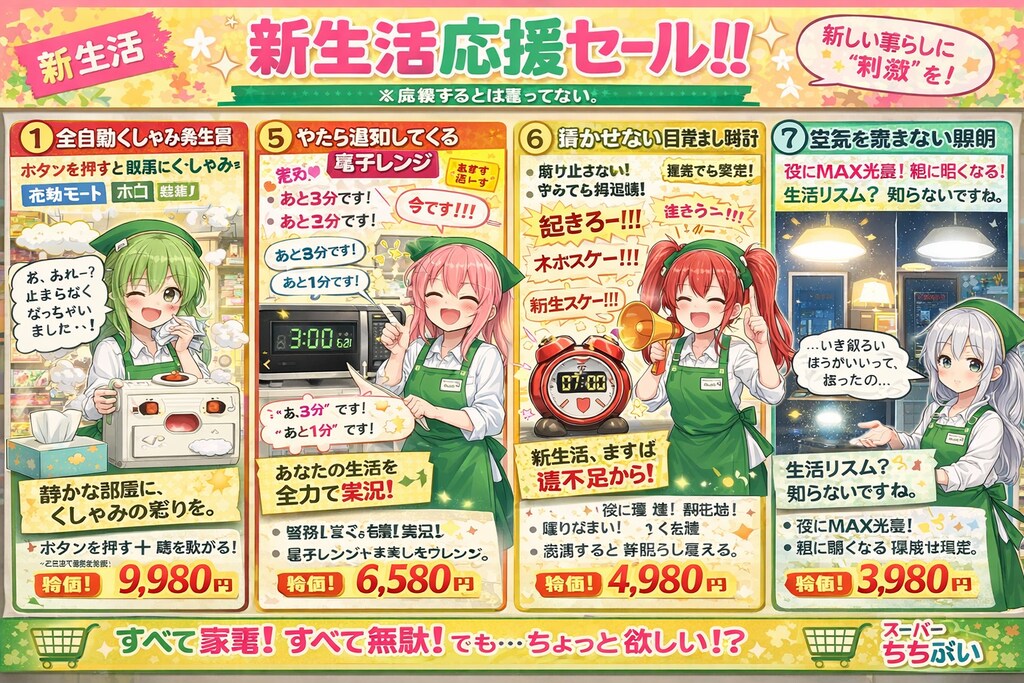 スーパーちちぷい　新生活応援セット