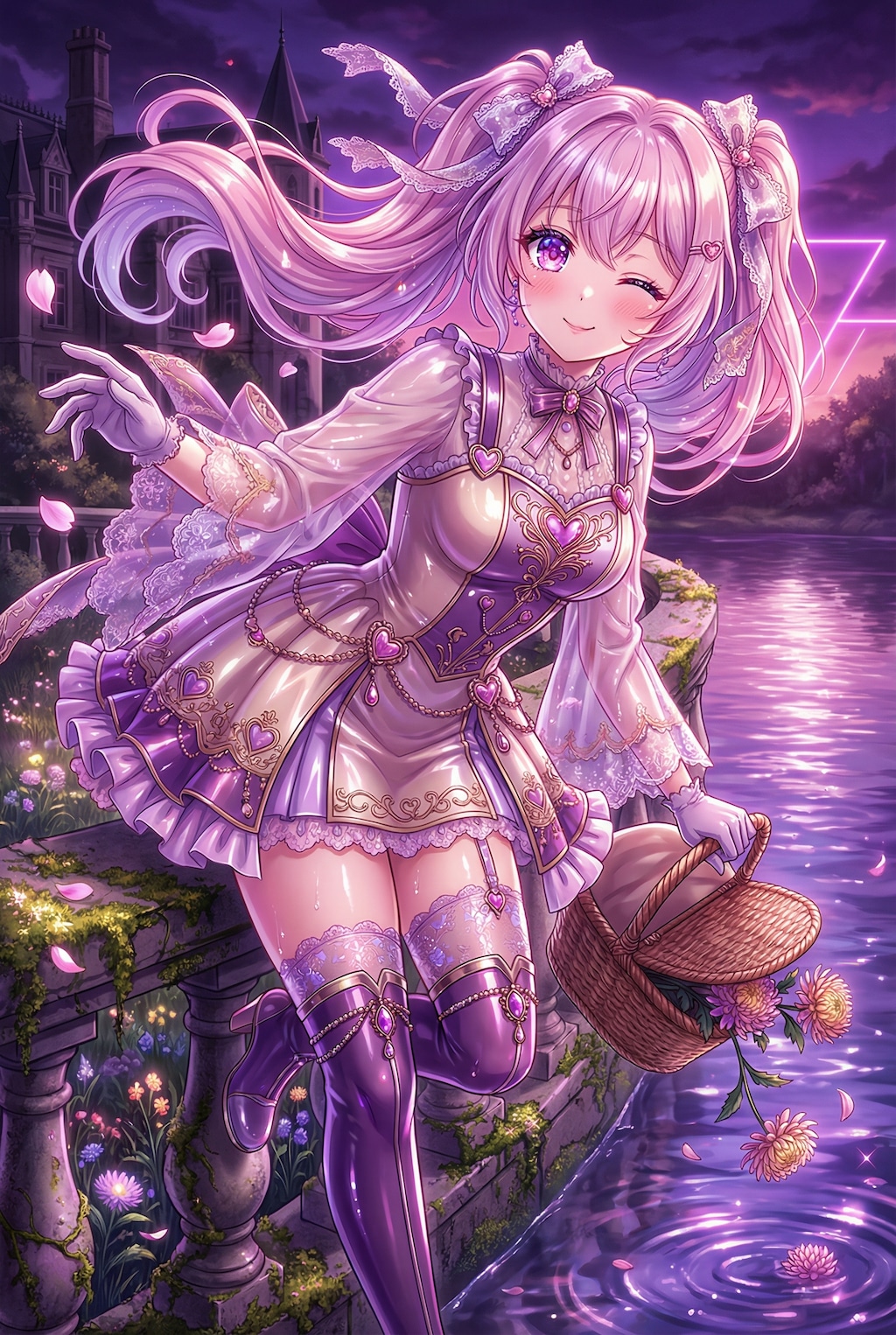 宵夢の桜色仕立て