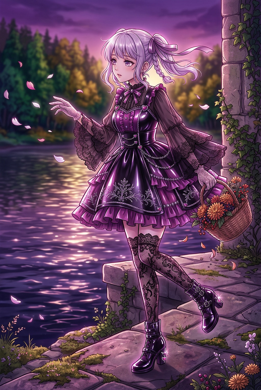 宵夢の桜色仕立て