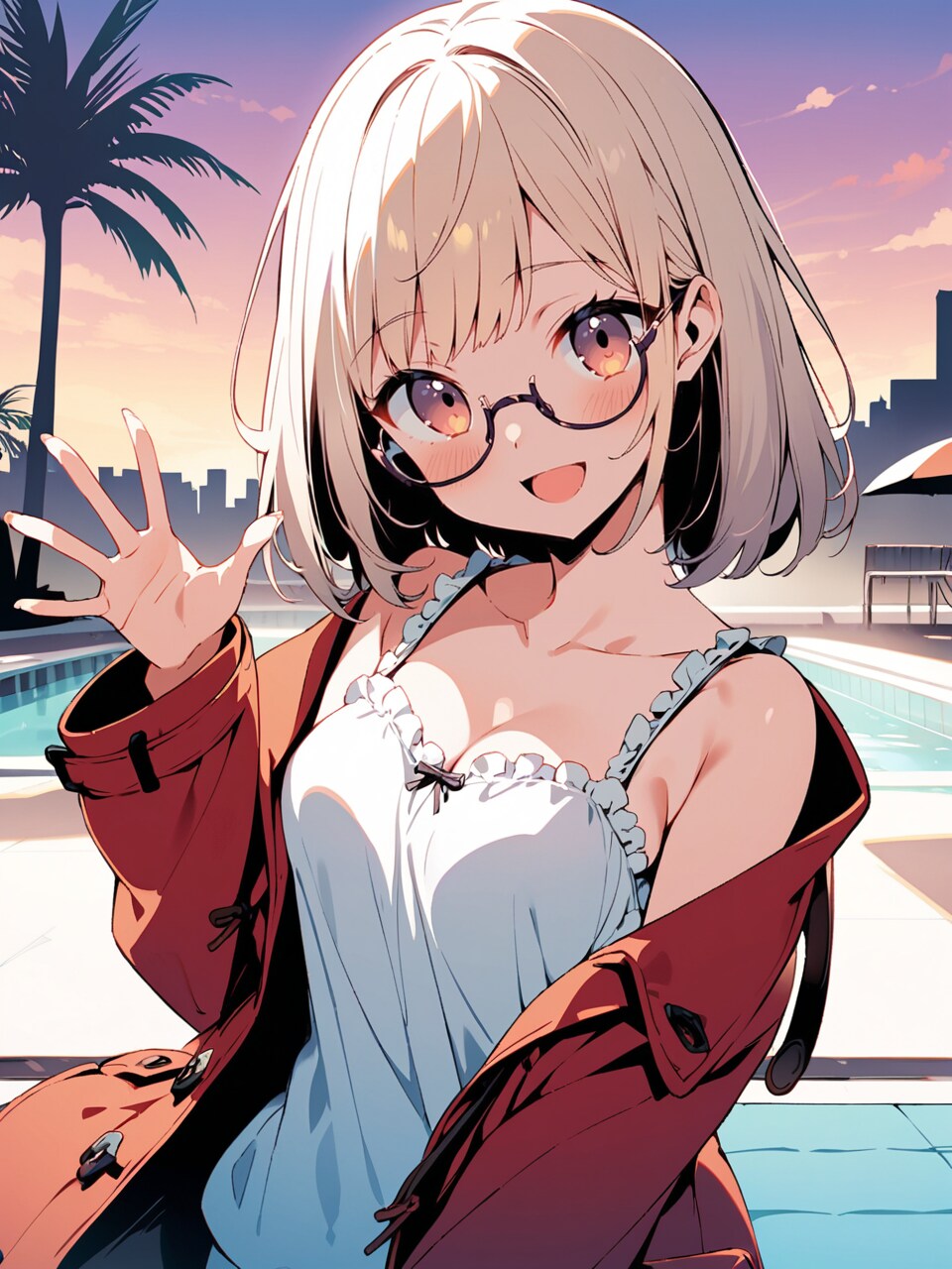 薄着とコート | の人気AIイラスト・グラビア