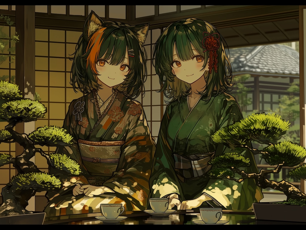 翠鈴とBONSAIちゃん（１）BONSAI・niji7