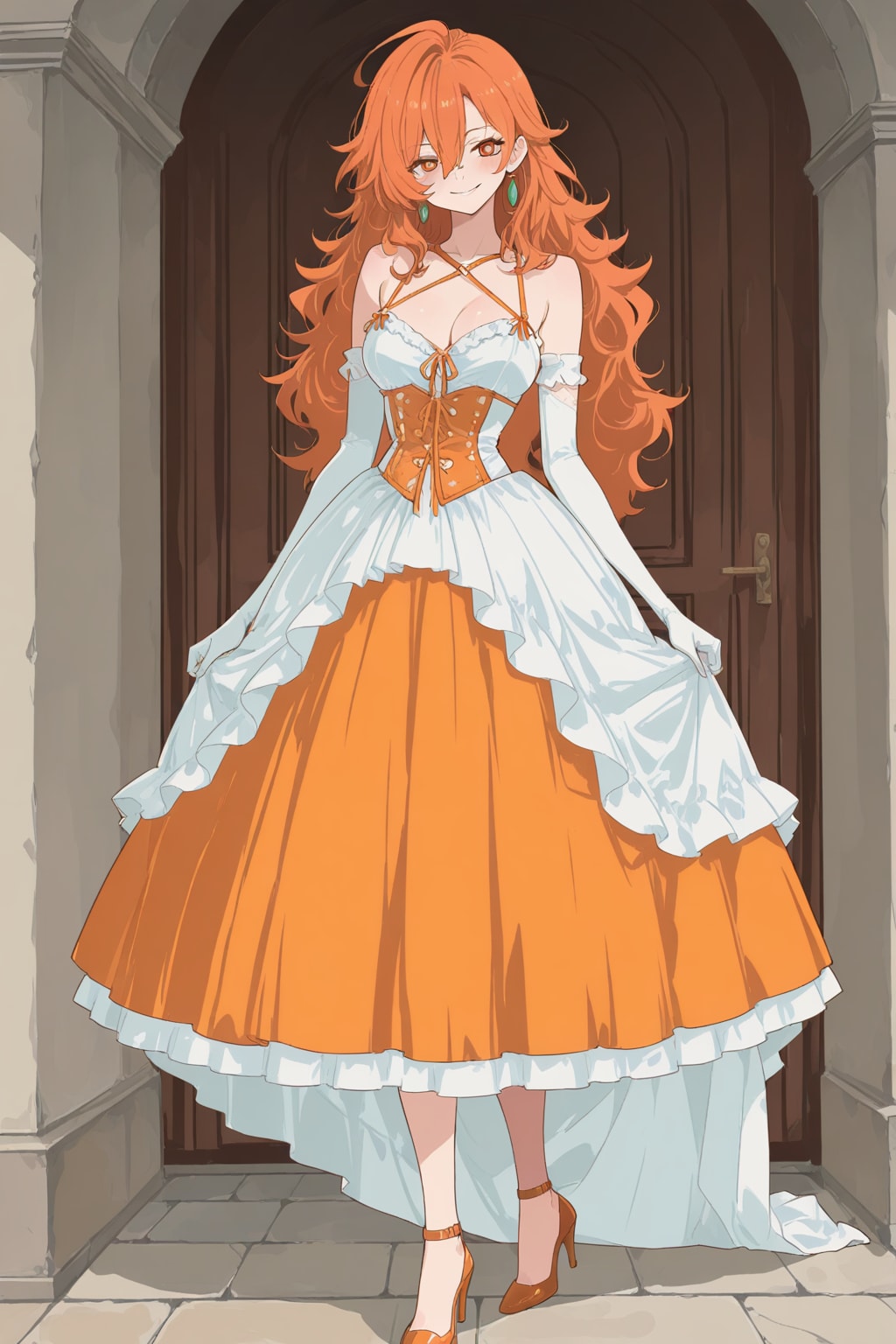 ロングスカートのAPRICOTちゃん