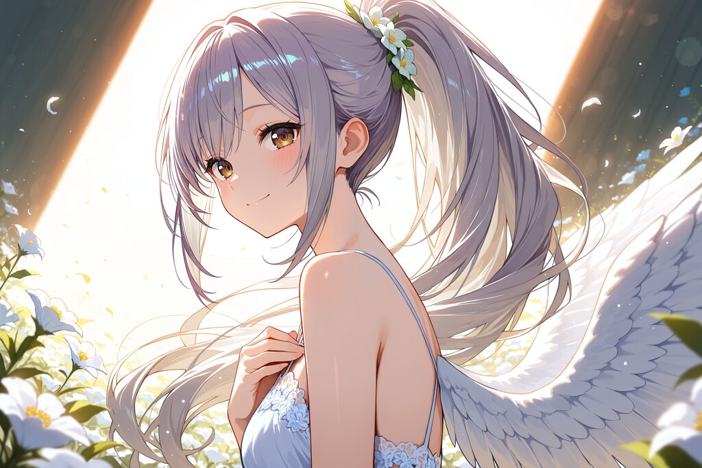 天使さん頑張ります