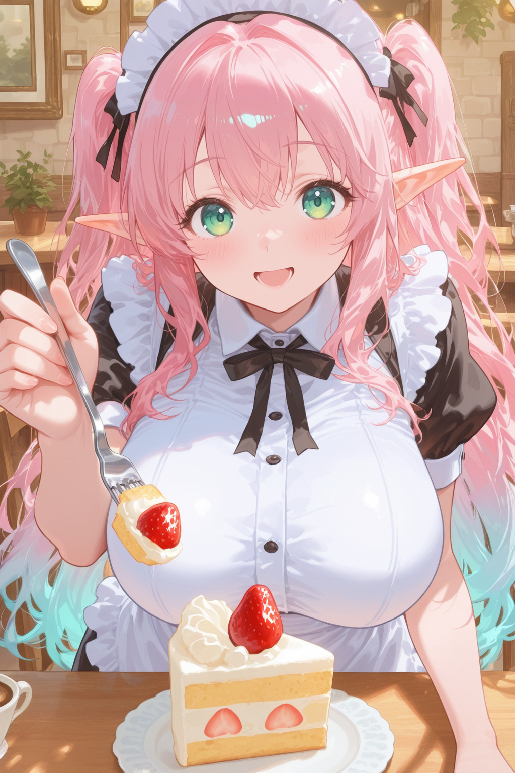 メイド服ユノさん