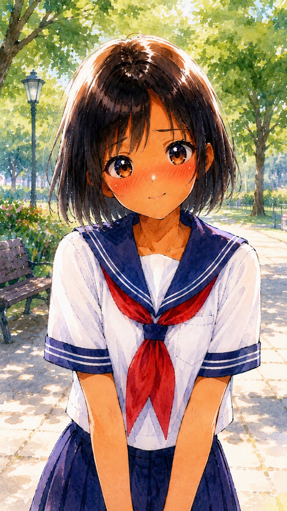照れる | の人気AIイラスト・グラビア