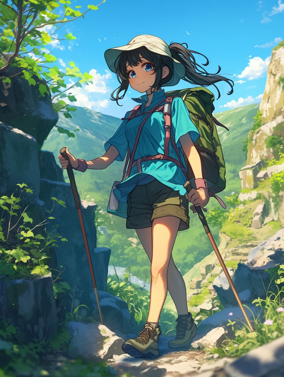 旅する少女95 | の人気AIイラスト・グラビア