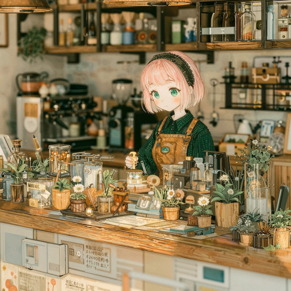 ちいさな幸せ、ここで淹れてます