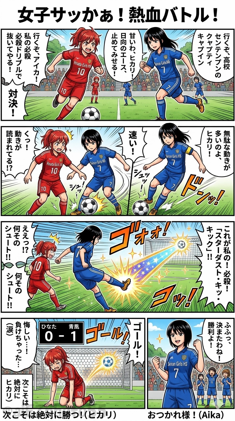女子サッかぁ！熱血バトル！