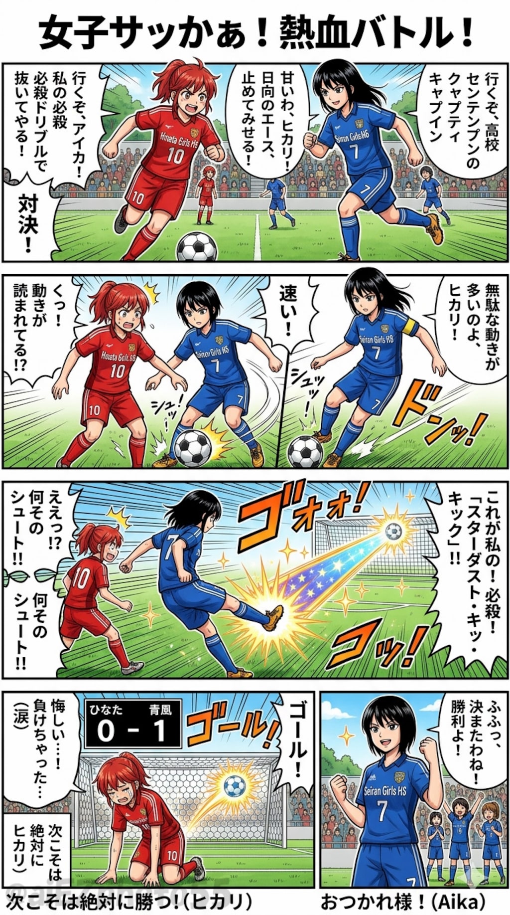 女子サッかぁ！熱血バトル！
