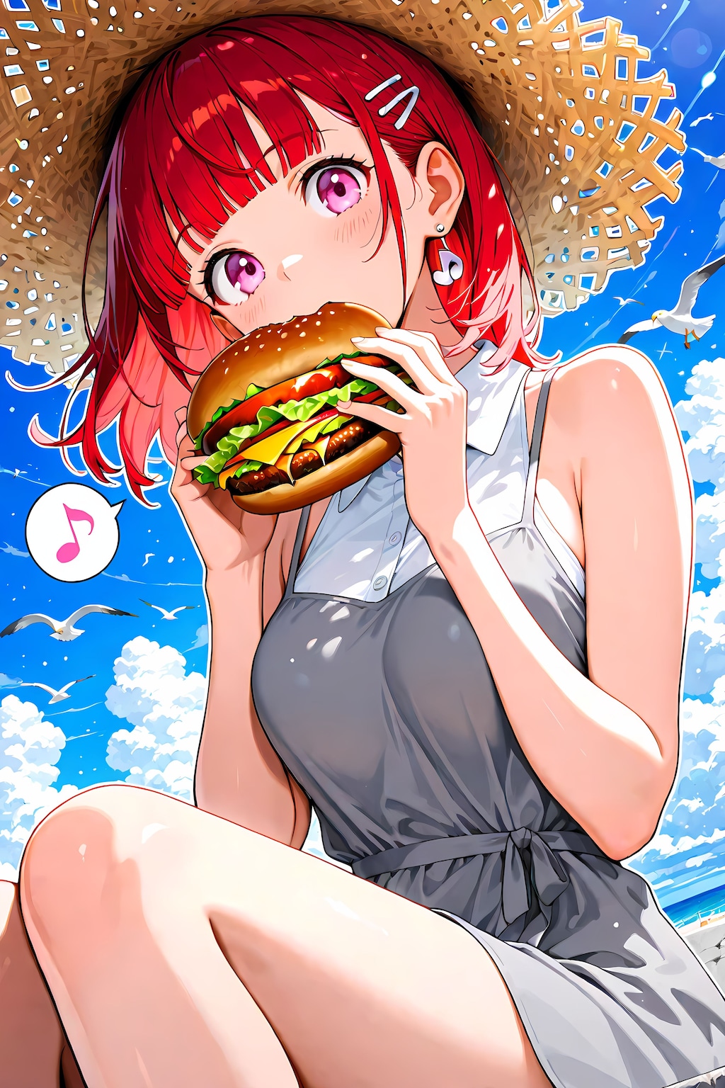 MAOさんとハンバーガー