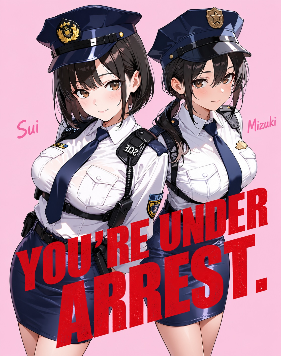 YOU'RE UNDER ARREST.