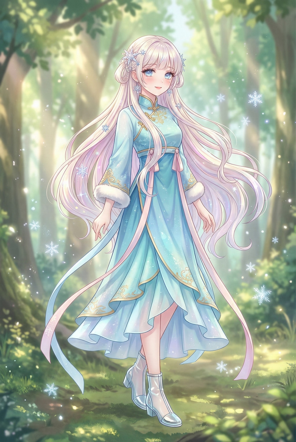 霜華纏繞の蒼穹