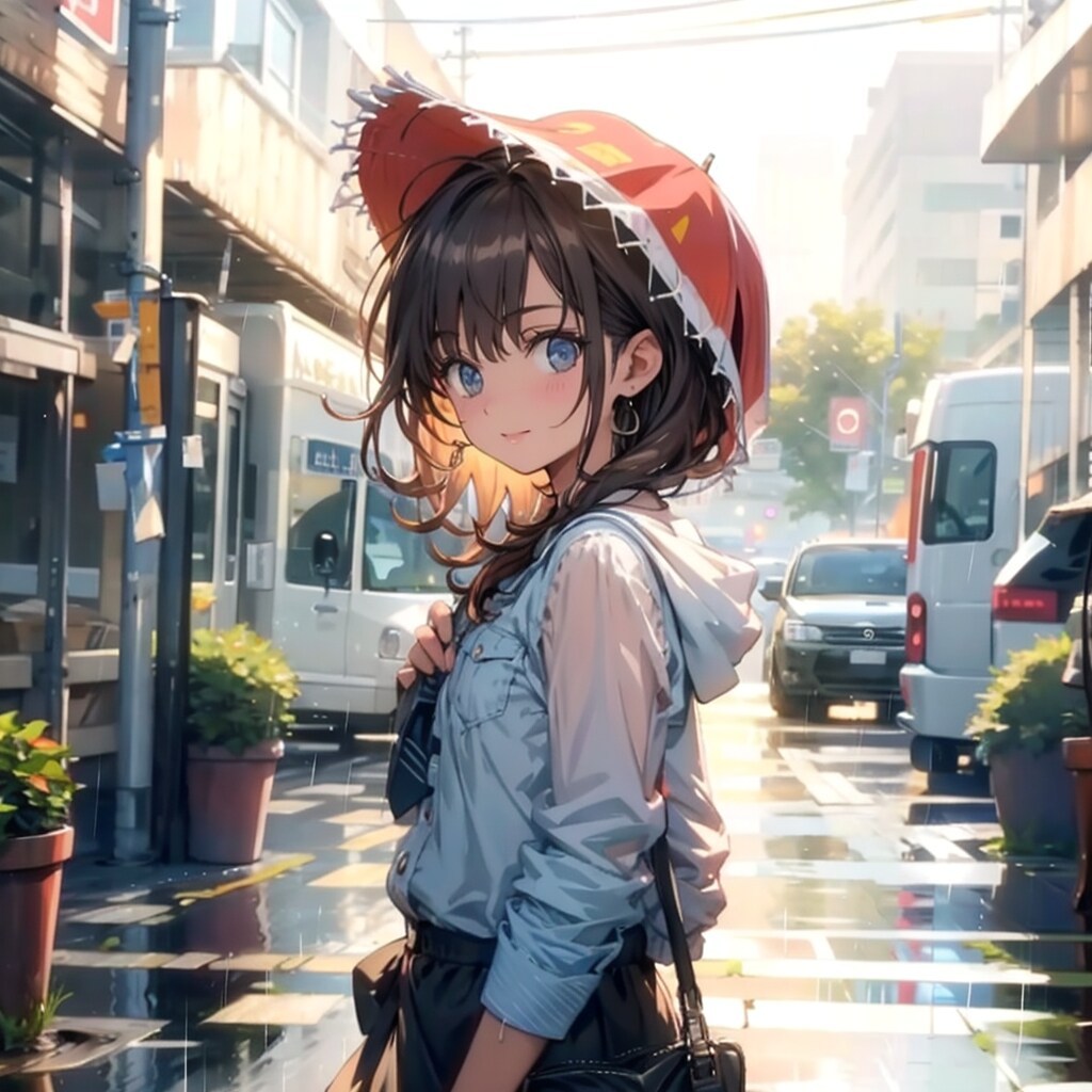 雨あがる | の人気AIイラスト・グラビア