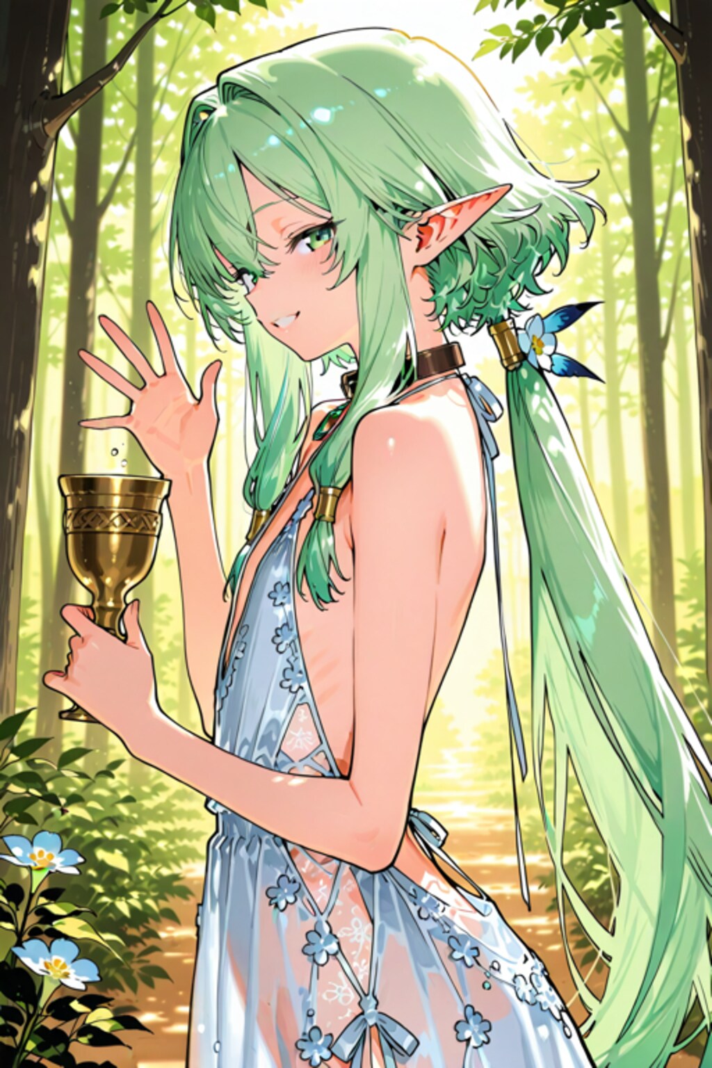 ハイエルフの弓手