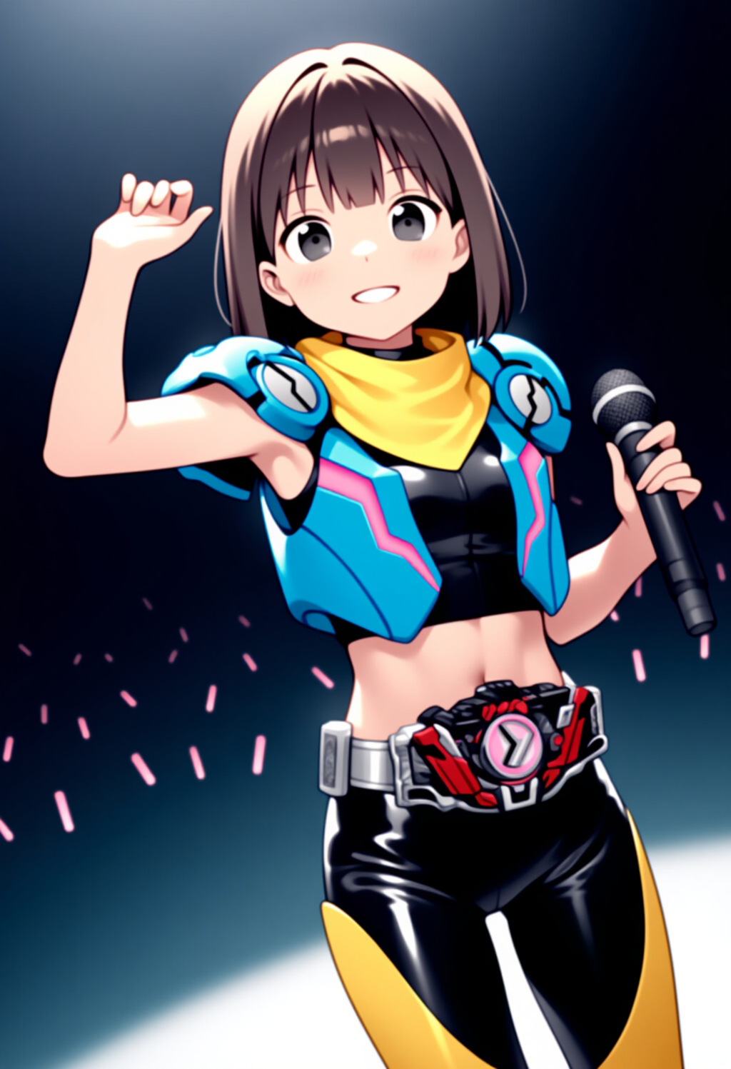 戦隊アイドルの結月ちゃん