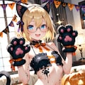 ハロウィンのクロネコ 5枚目
