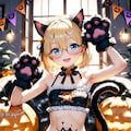 ハロウィンのクロネコ 7枚目