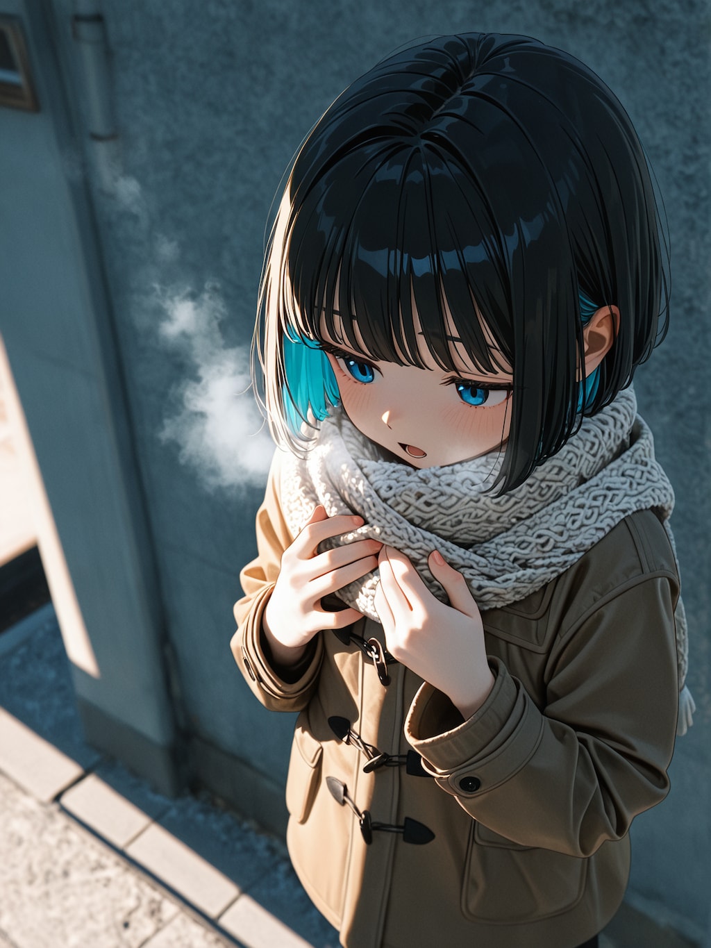 冬のナギサちゃん