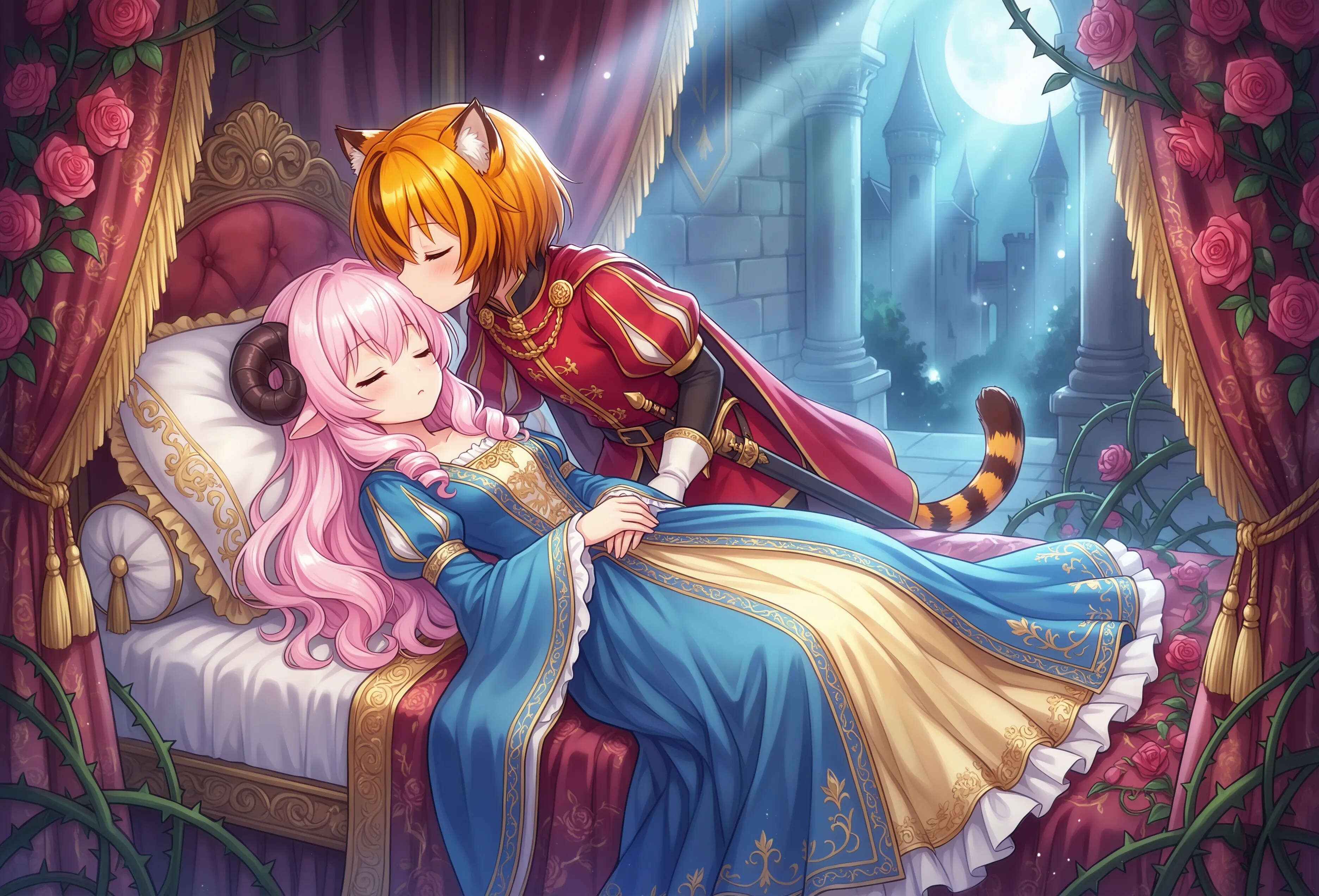 1月29日 [眠れる森の美女]が、ウォルト・ディズニー製作の長編アニメーション映画として、アメリカで劇場公開(1959年) | の人気AIイラスト・グラビア