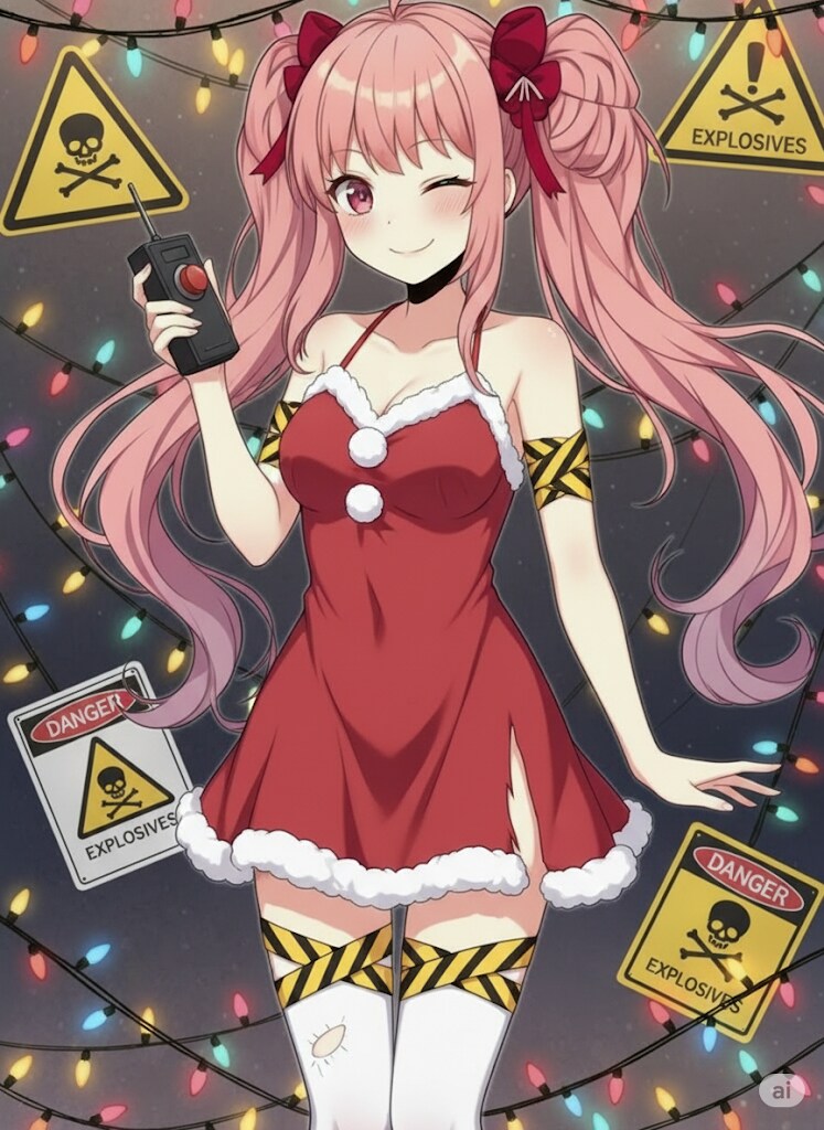 聖夜の起爆スイッチ | の人気AIイラスト・グラビア