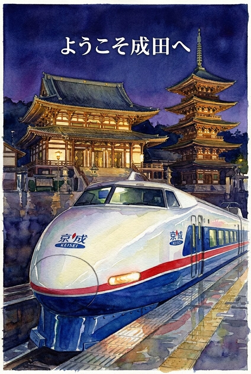 ようこそ成田へ