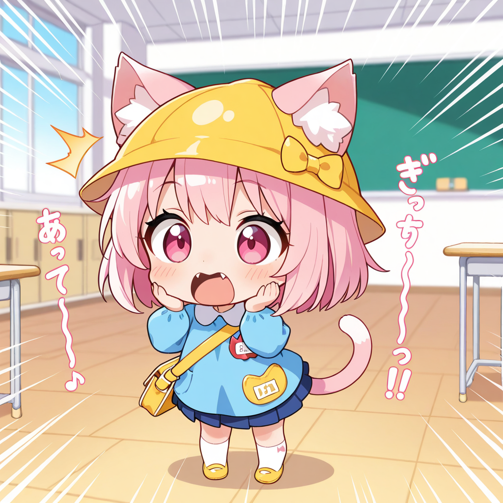 ある日突然！！こねこになってしまったねこちゃん！！