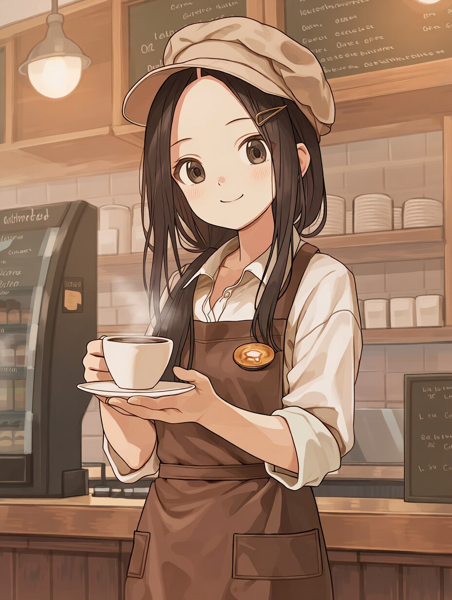 カフェのお姉さん☕✨134 | の人気AIイラスト・グラビア