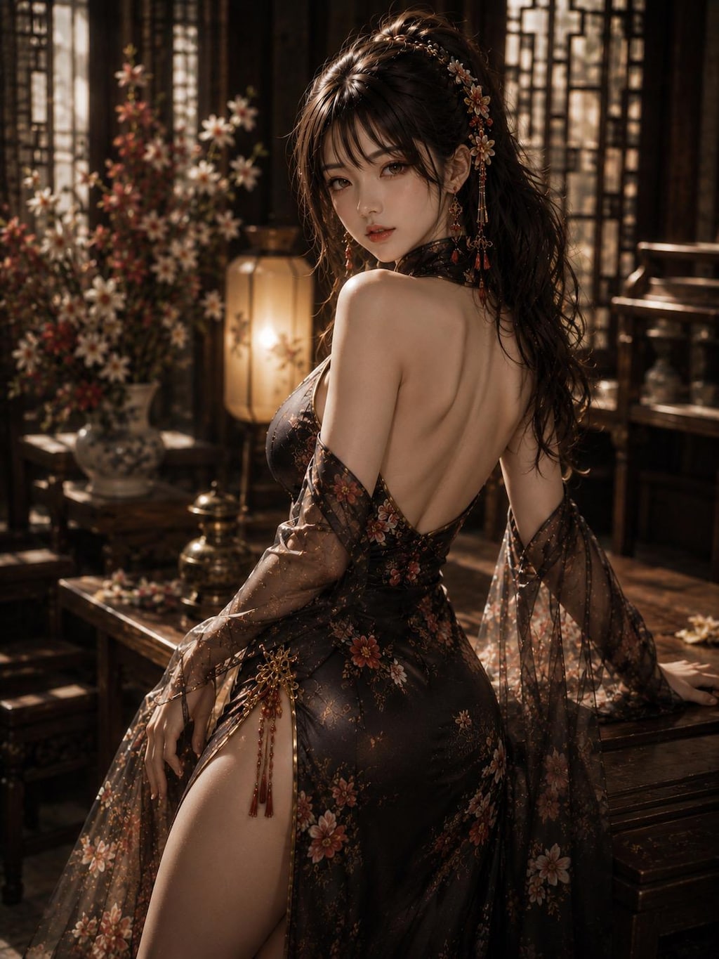 花影の君