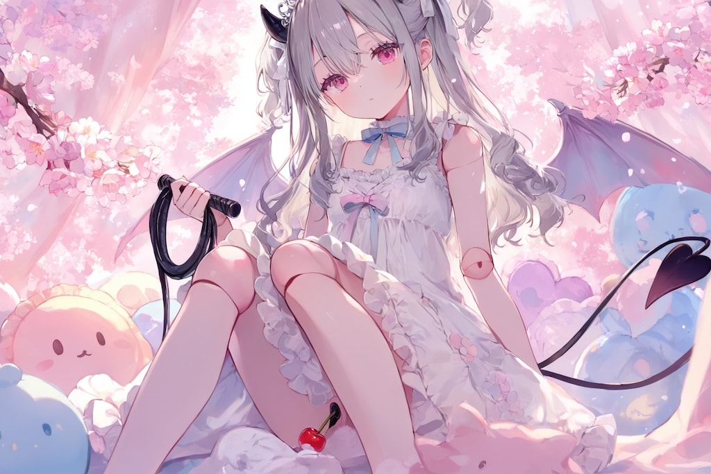 桜と悪魔