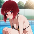 有馬かな×Pornhubビキニ 2枚目