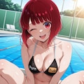 有馬かな×Pornhubビキニ 5枚目