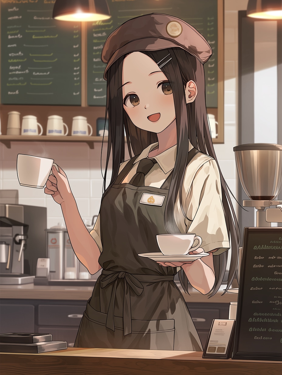 カフェのお姉さん☕✨209 | の人気AIイラスト・グラビア