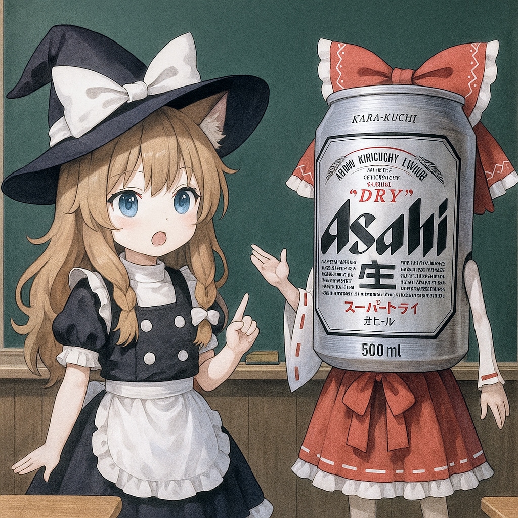 ゆっくりと解説する小さな女の子