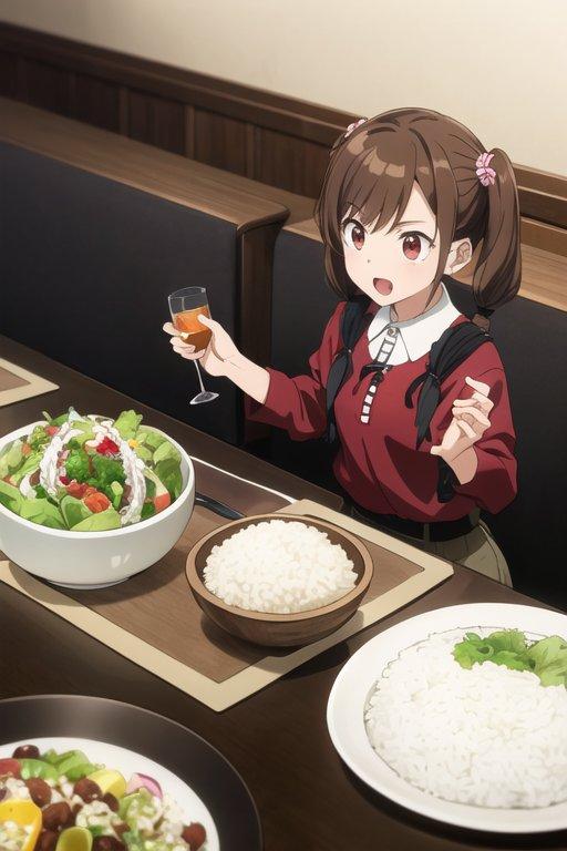 ホテルのご飯