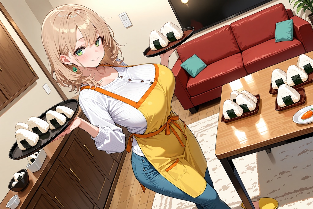 楓花家・おにぎりパーティー