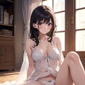 ネグリジェ姿の君 2枚目